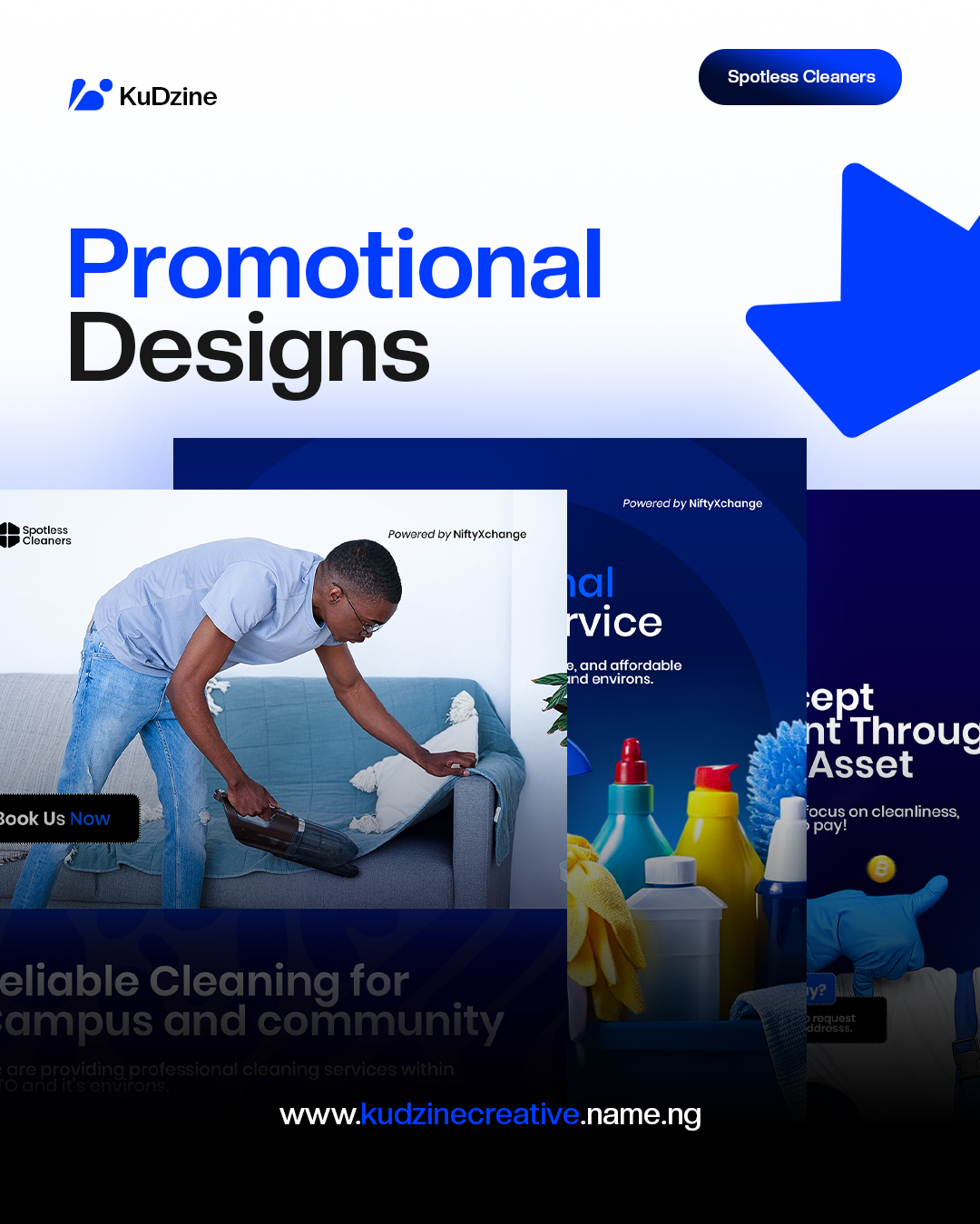 Promotional Design | Spotless Cleaners